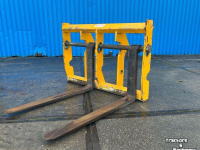 Pallet Forks JCB Palletvork met compacttoolcarrier