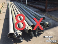Irrigation pipes  Beregeningsbuizen diversen