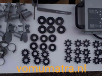 Seed drill  Vomusem eco 145l Luxe en toch voordelige complete set.