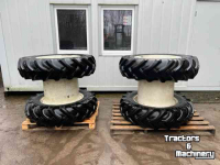 Wheels, Tyres, Rims & Dual spacers BKT 12.4R28