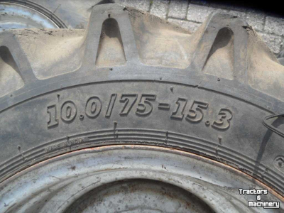 Wheels, Tyres, Rims & Dual spacers BKT 10.0/75-15.3