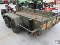 Low loader / Semi trailer Spijkstaal VHT45KN oprijwagen dieplader aanhanger transporter transportkar