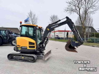 Mini-Excavator Volvo ECR35D, als nieuw! minikraan 3.5 ton