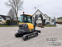Mini-Excavator Volvo ECR35D, als nieuw! minikraan 3.5 ton