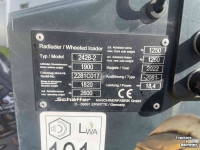 Wheelloader Schäffer 2428-2 Slechts 393 uur!