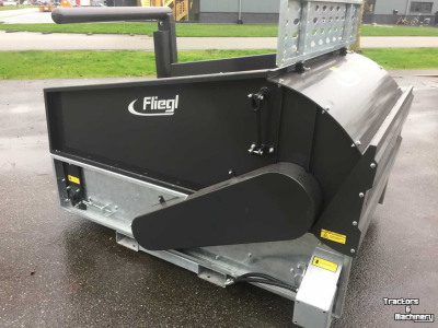 Forage feedwagon / Forage dosage wagon Fliegl Profi Combi ronde balen verdeler