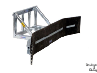 Rubber yard scraper Qmac 150 SCHUIF VAST FUCHS BORD