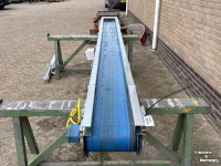 Conveyor  Petech, vuilafvoerband, transportband, smal