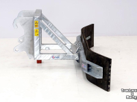 Rubber yard scraper Qmac 210 SCHUIF VAST PAUS