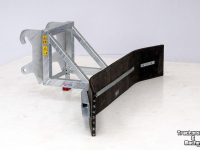 Rubber yard scraper Qmac 210 SCHUIF VAST PAUS