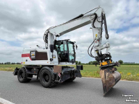 Excavator mobile Caterpillar Cat M314F - Engcon + bakkenwagen Mobiele graafmachine Midejo