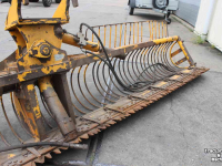 Mowing bucket Herder MXLT430 maaikorf baggerkorf slootbak kantelcilinder Herder snelwissel 4,30 meter