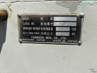Excavator mobile Takeuchi TAKEUCHI TB045