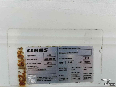 Rake Claas Liner 750