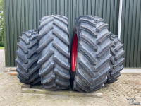 Wheels, Tyres, Rims & Dual spacers  Set Trelleborg TM 1000 VF 750/75R46  en  650/65R38