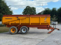 Dumptrailer Veenhuis 13 tons 13000 tons Kipper Graankieper Kipper Graankipper Mest