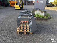 Wheelloader Weidemann Mestvork, mestklem, krokodillenbek