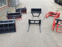 Other attachments and accessories  Grondbak, Mestgreep, Pelikaanbak, Ronde, Vierkante balenklem, balenprikker