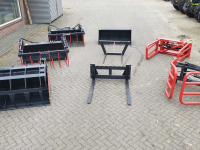 Other attachments and accessories  Grondbak, Mestgreep, Pelikaanbak, Ronde, Vierkante balenklem, balenprikker