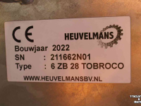 Grassland injector Heuvelmans Tobroco 6ZB28 schijfkouterbemester NIEUWE OVERJARIGE graslandbemester zodenbemester