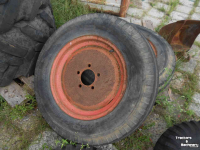 Wheels, Tyres, Rims & Dual spacers Deutz 8006 10006