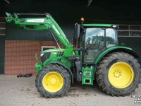 Tractor John Deere 6130R Command Pro f-pto lader lucht