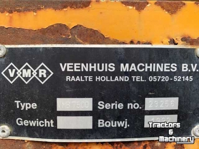 Slurry tank Veenhuis VMB 7500  Bemestertank