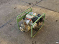 Waterpump  Pramac MP36-2 vuilwaterpomp motorpomp Honda benzinemotor pompset