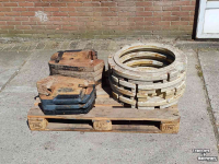 Frontweights Valmet wielgewichten valmet 70kg  frontgewichten valtra 37.5