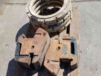 Frontweights Valmet wielgewichten valmet 70kg  frontgewichten valtra 37.5
