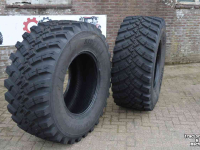 Wheels, Tyres, Rims & Dual spacers BKT ridemax 697 600/65r28 90%