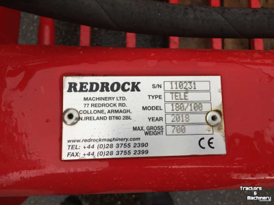 Silage cutting bucket Redrock Redrock Telegator
