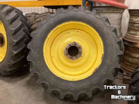 Wheels, Tyres, Rims & Dual spacers  480/80r42
