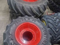 Wheels, Tyres, Rims & Dual spacers Continental 900/60R38 & 750/55R30 SFT op Fendt velg !