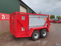 Fuel storage tank Agomac Mobiele brandstofwagen