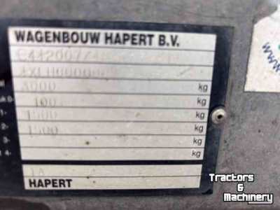 Ramp trailer Hapert Indigo LG-2