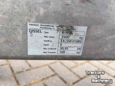 Ramp trailer Hapert Indigo LG-2