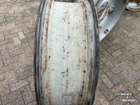 Wheels, Tyres, Rims & Dual spacers Case-IH set velgen 12w x 38 verstelbaar, ZF 8 gaats