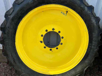 Wheels, Tyres, Rims & Dual spacers  BKT 320/85R38 RT855 +/- 26MM op JD Velg 281-335-10