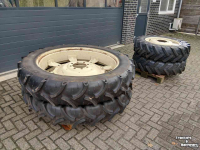 Wheels, Tyres, Rims & Dual spacers Zetor Cultuurwielen 12.4 R28  12.4 R 46   (320/95 R28 320/95 R46)  ZF Steek