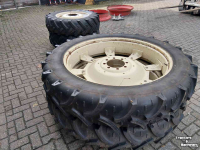 Wheels, Tyres, Rims & Dual spacers Zetor Cultuurwielen 12.4 R28  12.4 R 46   (320/95 R28 320/95 R46)  ZF Steek