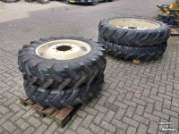 Wheels, Tyres, Rims & Dual spacers Zetor Cultuurwielen 12.4 R28  12.4 R 46   (320/95 R28 320/95 R46)  ZF Steek