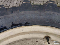 Wheels, Tyres, Rims & Dual spacers Zetor Cultuurwielen 12.4 R28  12.4 R 46   (320/95 R28 320/95 R46)  ZF Steek