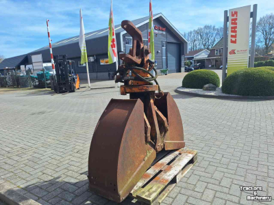 Clamshell buckets  Schalenknijper / grondknijper / knijpbak