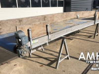 Conveyor  Vlakke band 6080X800 TRANSPORTBAND VLAKKE BAND FLAT BELT CONVEYOR BELT FLACHBAND FÖRDERBAND