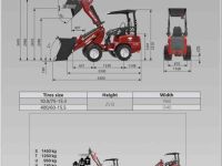 Wheelloader Heracles H190 pro nieuw