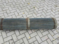 Diverse used spare-parts Amac 35-103-148 Rooimat 148 cm steek 35