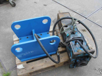 Hydraulic rock breakers Krupp Sloophamer hakhamer