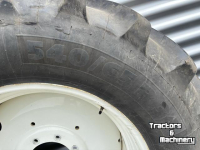 Wheels, Tyres, Rims & Dual spacers Michelin Set Michelin Banden 540/65R34 & 440/65R24 Vaste Velgen