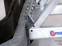 Rubber yard scraper Qmac 180 SCHUIF VAST THALER KNIKLADER
